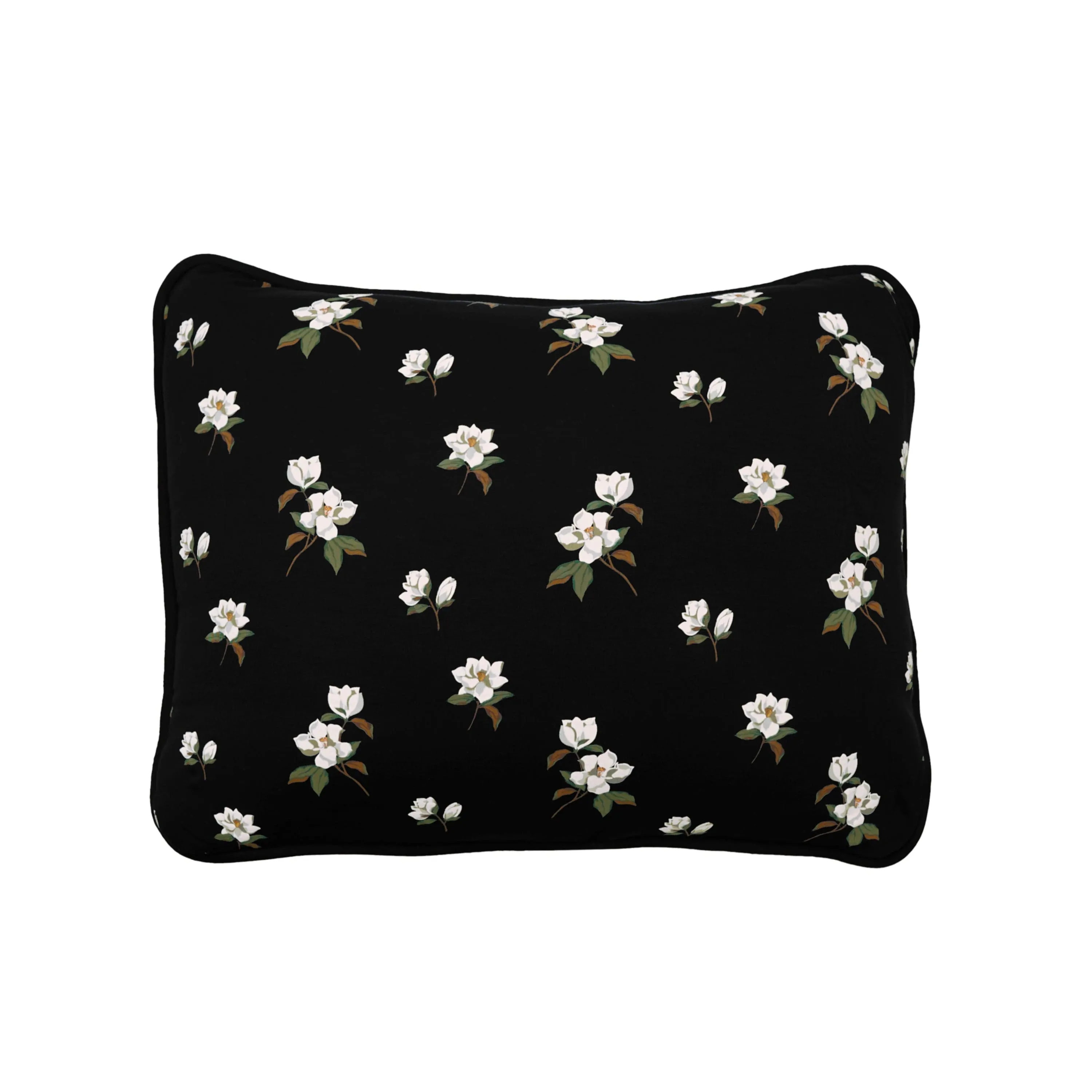 Standard Pillowcase in Big Midnight Magnolia