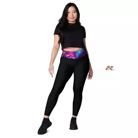 Techno Spectrum Leggings with Pockets