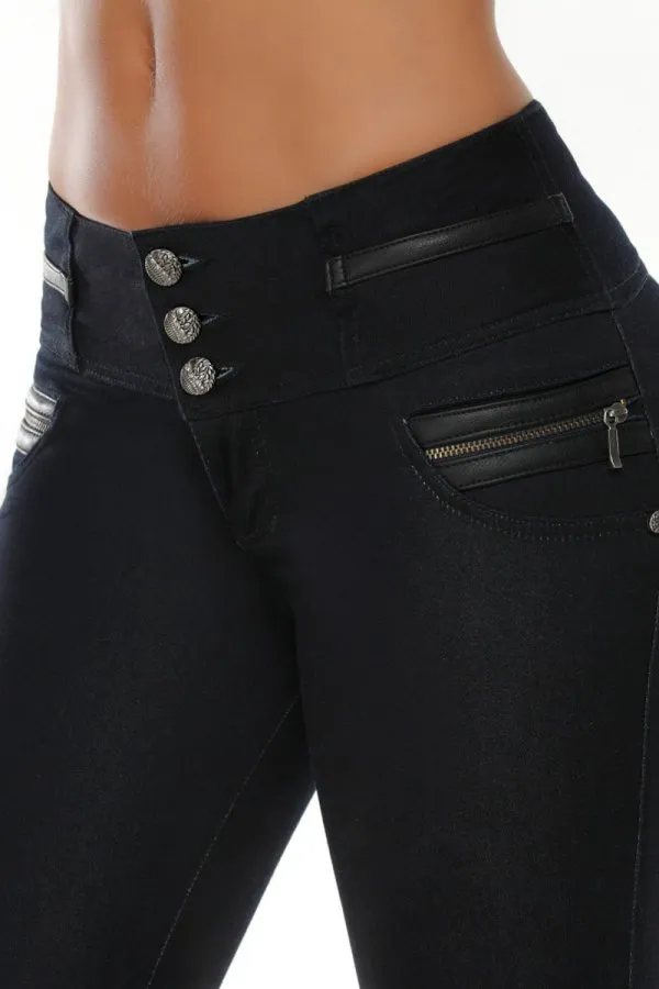 Ten Dance High Waist Push Up Butt Lifting Jeans