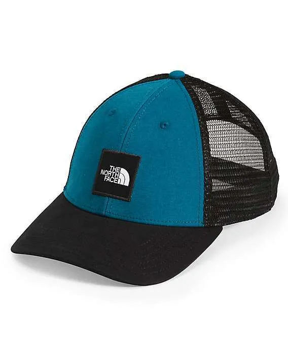 The North Face Box Logo Trucker Hat – Moroccan Blue/TNF Black