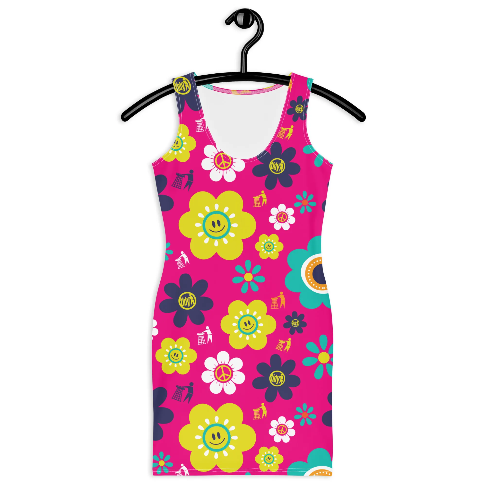 Tidy Flower Power Summer Dress