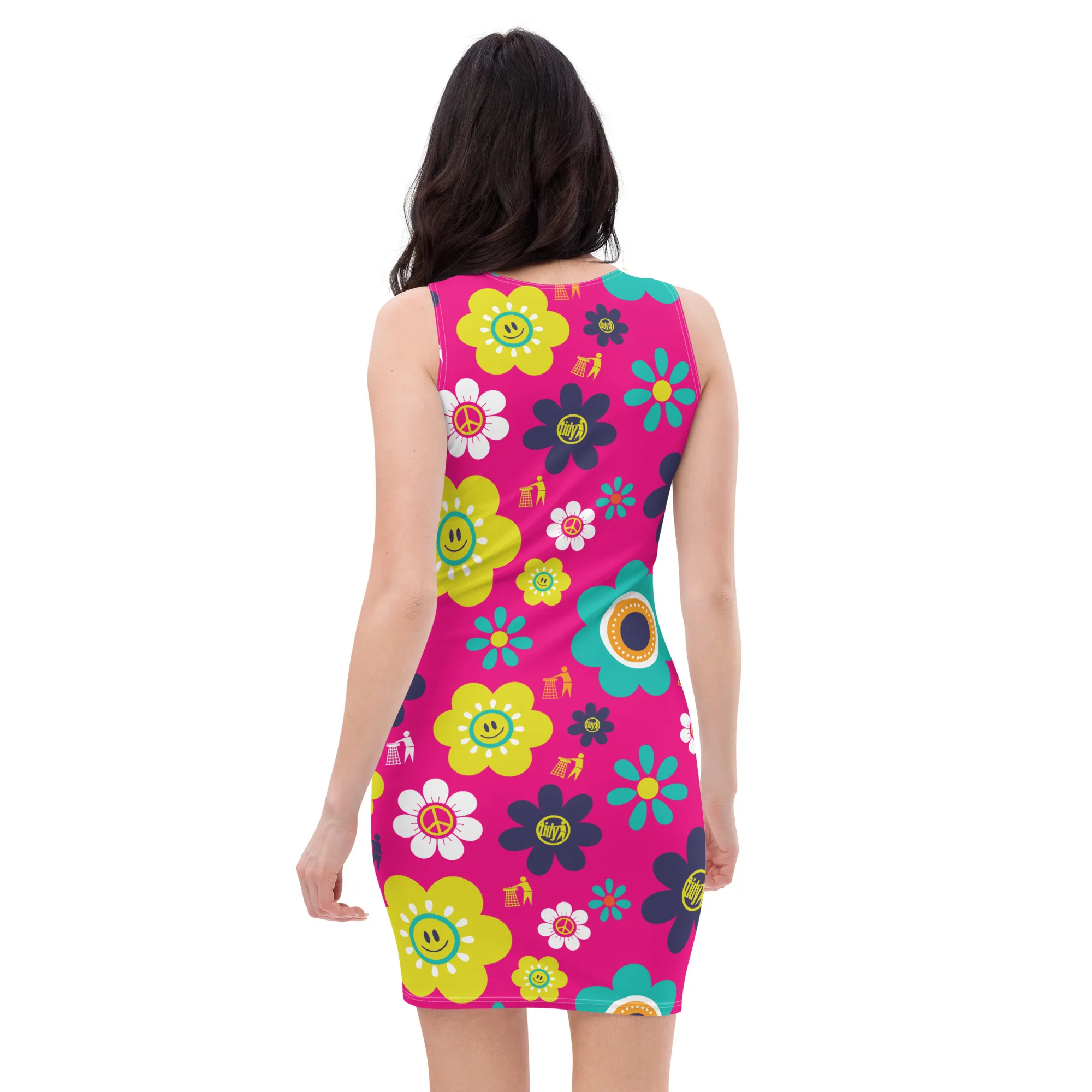 Tidy Flower Power Summer Dress