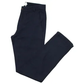 Universal Works - Aston Pant Cotton Linen Panama - Navy