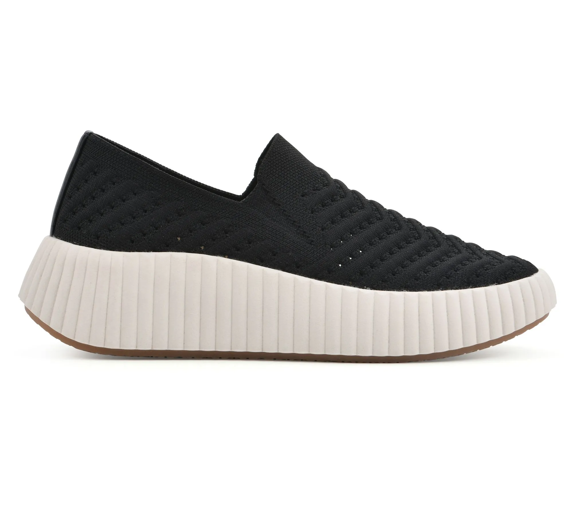 White Mountain Platform Slip On Fashion Sneaker- Dyno