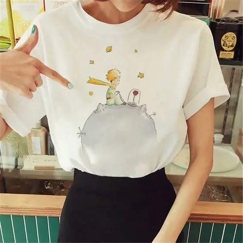 Women's T-shirt Short Sleeve T-shirts Printing Fashion Printing