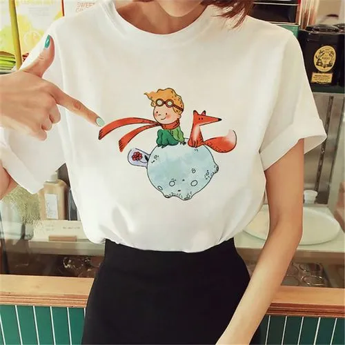 Women's T-shirt Short Sleeve T-shirts Printing Fashion Printing