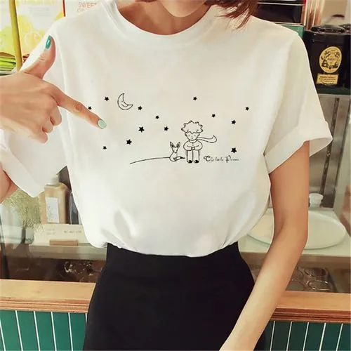 Women's T-shirt Short Sleeve T-shirts Printing Fashion Printing