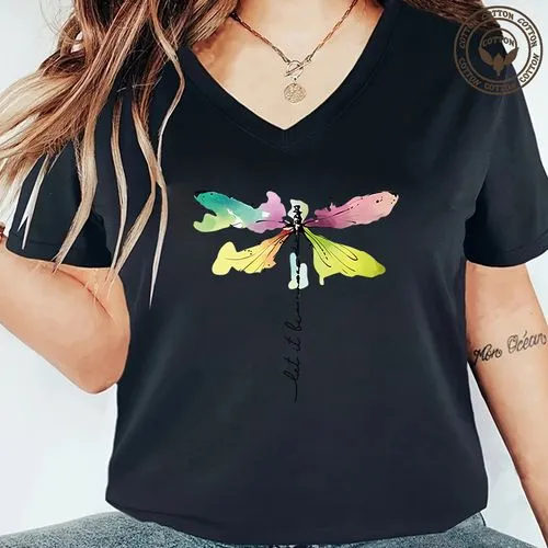 Women's T-shirt Short Sleeve T-Shirts Printing Simple Style Butterfly