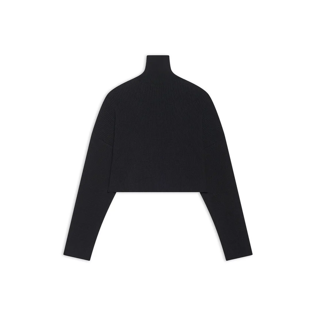      Women's Cropped Sweater  in Black 