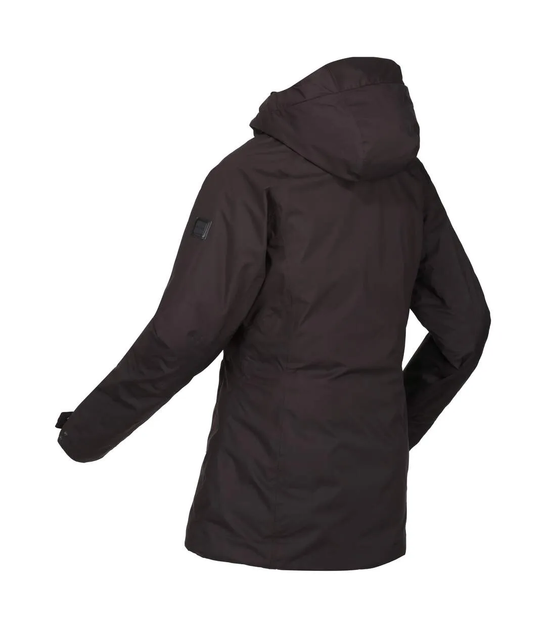 Womens/ladies sanda ii waterproof jacket black Regatta