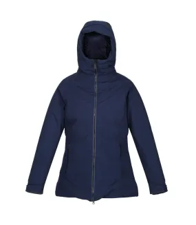 Womens/ladies sanda ii waterproof jacket navy Regatta