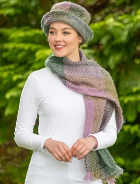 Wool Country Scarf - Multi-Loden