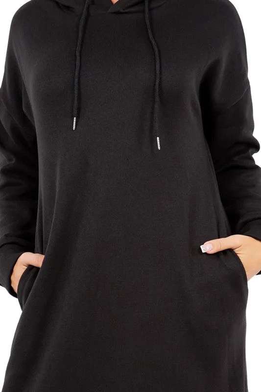 Wrap Me Up Sweatshirt Dress